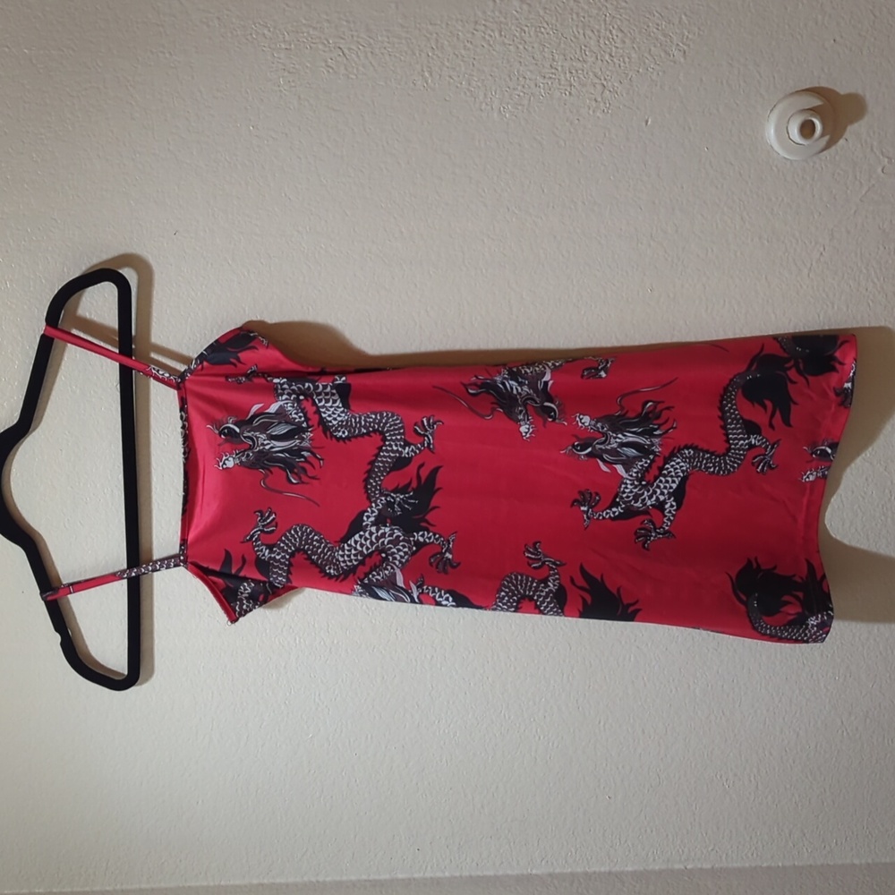 Red Dragon Dress